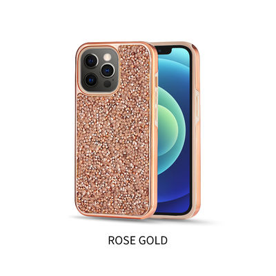 Wielofunkcyjne diamentowe etui na telefon Odporne na zarysowania oryginalne etui na iPhone'a