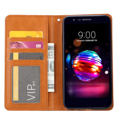 OEM / ODM Skórzane etui na telefony Google Pixel Spersonalizowane etui na telefon z portfelem