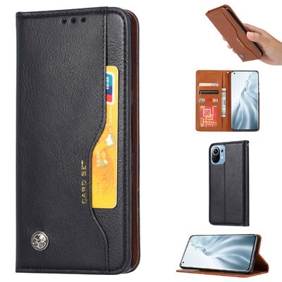 Skórzane, spersonalizowane etui na telefon Xiaomi, odporne na zarysowania, luksusowe, oryginalne