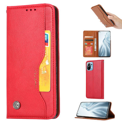 Skórzane, spersonalizowane etui na telefon Xiaomi, odporne na zarysowania, luksusowe, oryginalne