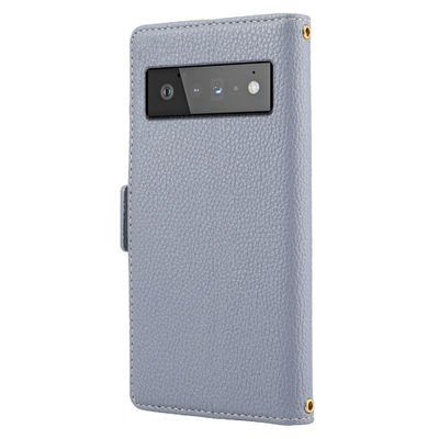 Etui na telefon Tpu Google Pixel Odporna na zarysowania skórzana podstawka z klapką