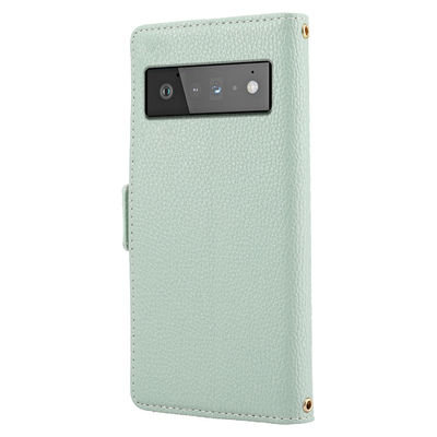 Etui na telefon Tpu Google Pixel Odporna na zarysowania skórzana podstawka z klapką