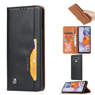 Odporny na wstrząsy futerał na telefon komórkowy LG Tpu Leather Exquisite OEM Dostosowany