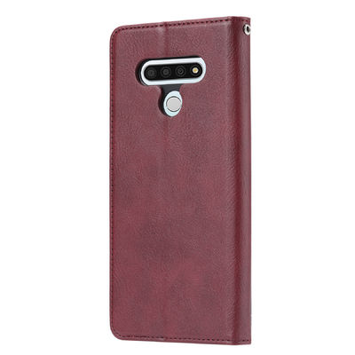 Odporny na wstrząsy futerał na telefon komórkowy LG Tpu Leather Exquisite OEM Dostosowany