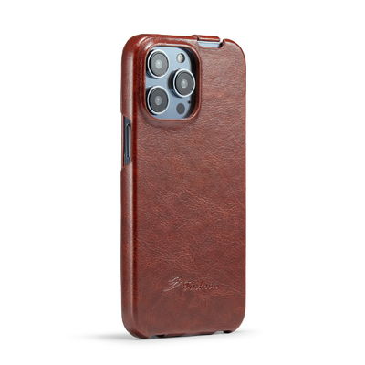 Wykwintne luksusowe etui na telefon z prawdziwej skóry OEM Iphone 14 etui magnetyczne