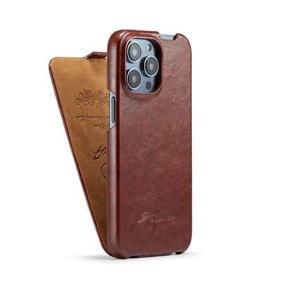 Wykwintne luksusowe etui na telefon z prawdziwej skóry OEM Iphone 14 etui magnetyczne