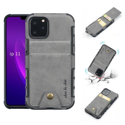 Etui na telefon z zapięciem magnetycznym OEM Odporne na zarysowania etui na telefon z kartą kredytową Iphone 12 Pro