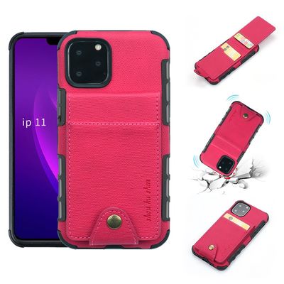 Etui na telefon z zapięciem magnetycznym OEM Odporne na zarysowania etui na telefon z kartą kredytową Iphone 12 Pro