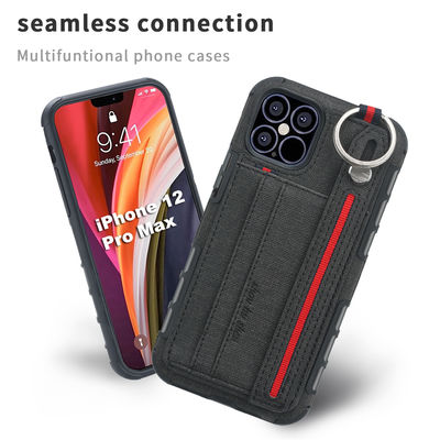 Pasek na smycz Skórzane etui na telefony iPhone 14 13 Odporne na zarysowania