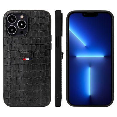 Portfel Etui na telefon Spersonalizowane skórzane etui na telefon w nowoczesnym stylu