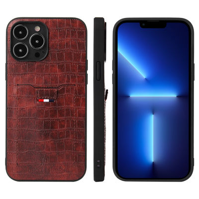 Portfel Etui na telefon Spersonalizowane skórzane etui na telefon w nowoczesnym stylu