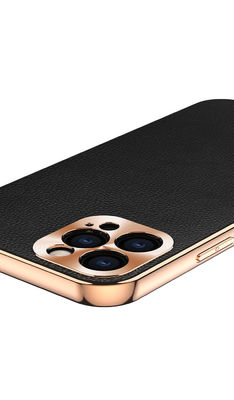 Oryginalne skórzane etui na telefon Luksusowy skórzany portfel na iPhone'a