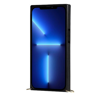 Znakomity portfel na iPhone'a Skórzany futerał na telefon OEM / ODM Czarny