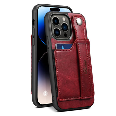 Skórzany futerał na telefon Skórzany portfel Etui na telefon Iphone Skórzane etui Luksusowe