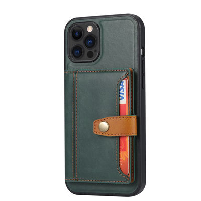OEM Nowoczesne skórzane etui na telefon Odporny na wstrząsy portfel Etui na telefon Premium