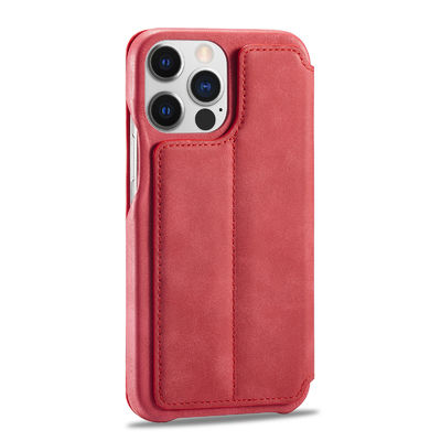 Pu Leather Iphone Wallet Case OEM / ODM Wodoodporny futerał na telefon