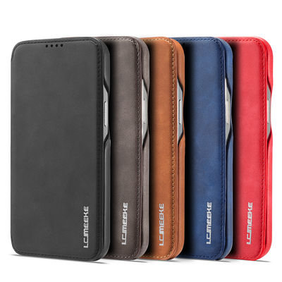 Pu Leather Iphone Wallet Case OEM / ODM Wodoodporny futerał na telefon