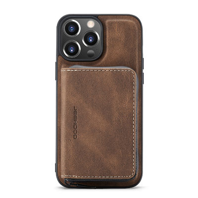 Luksusowe skórzane etui na iPhone'a Skórzane etui na telefony Portfel Etui na iPhone'a