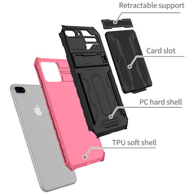 iPhone 7P Skórzany futerał na telefon Skórzany portfel Etui na telefon Iphone Skórzany