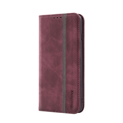 Skórzane etui z klapką OEM / ODM Odporne na zabrudzenia etui na telefon Xiaomi Redmi