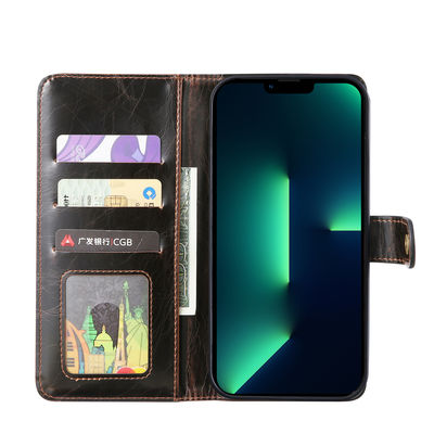 Znakomite etui na telefony LG Odporne na zabrudzenia etui na telefony komórkowe Silk Grain Flip