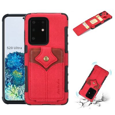 Luksusowe oryginalne etui ochronne Samsung Wielofunkcyjne skórzane etui na telefon