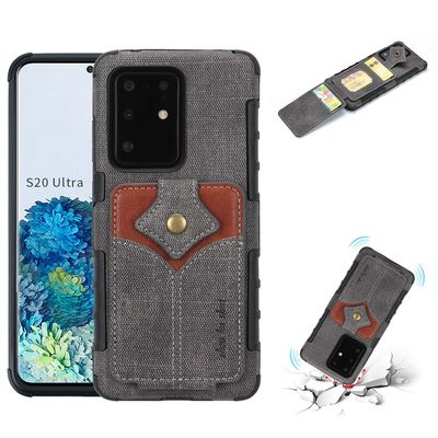 Luksusowe oryginalne etui ochronne Samsung Wielofunkcyjne skórzane etui na telefon
