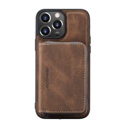 Bezszwowe skórzane etui na telefon Iphone 12 / Iphone 13 Wielofunkcyjne etui na telefon Iphone 14