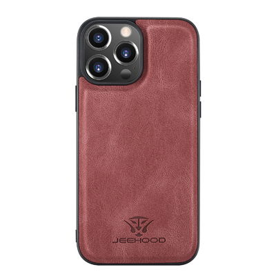 Bezszwowe skórzane etui na telefon Iphone 12 / Iphone 13 Wielofunkcyjne etui na telefon Iphone 14