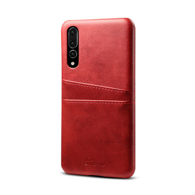 Odporny na zarysowania skórzany portfel na karty OEM / ODM Samsung Phone Case