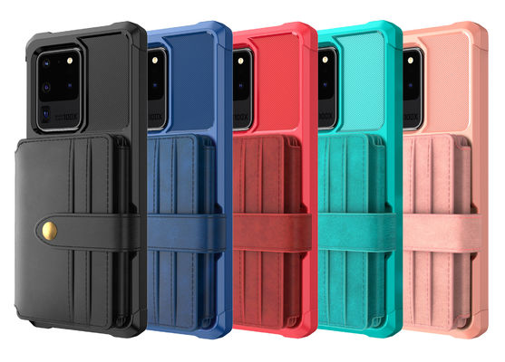 Odporne na wstrząsy futerały ochronne Samsung Odpinany skórzany pokrowiec w stylu retro